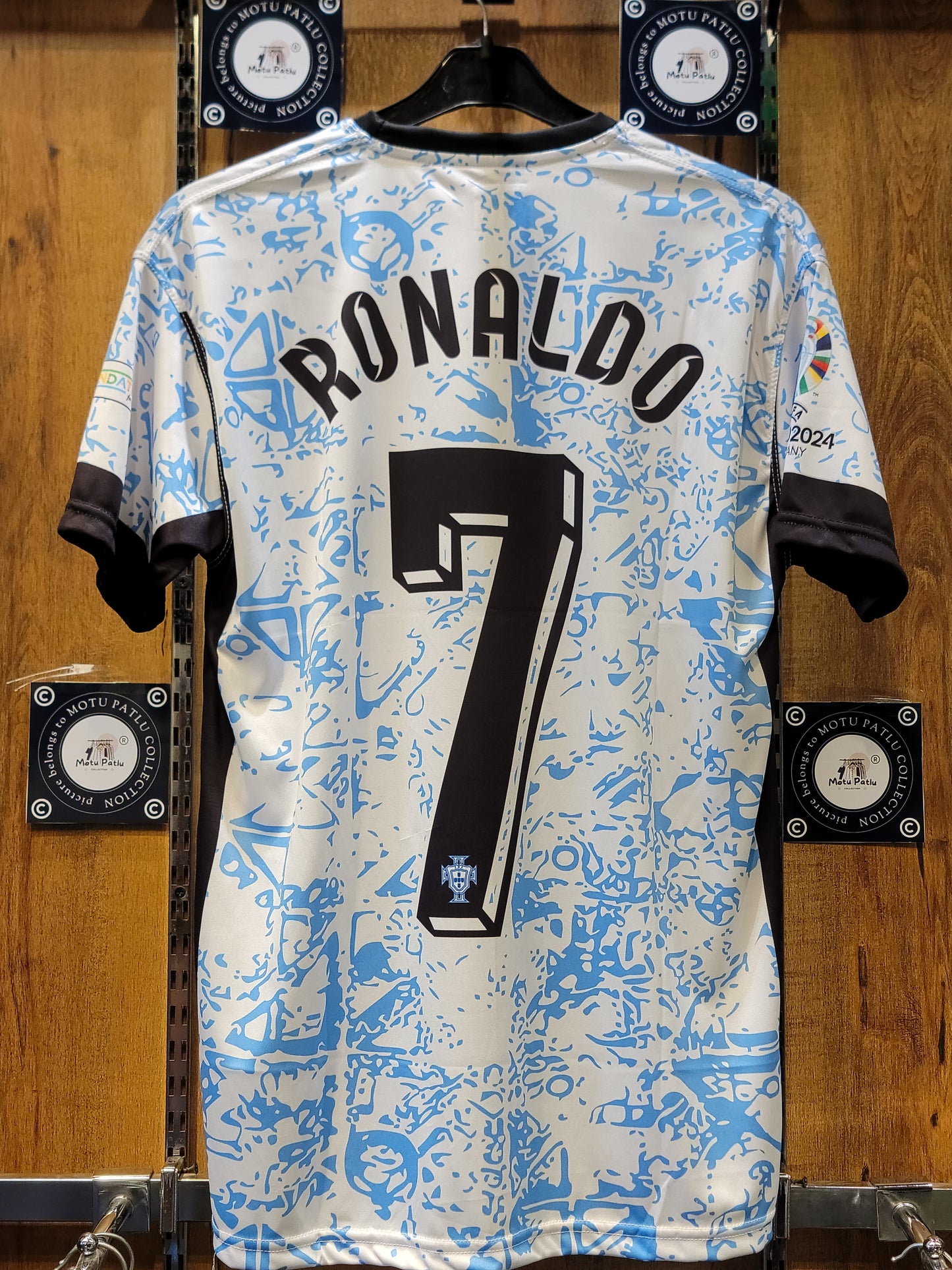 FOOT-BALL Tee jersey (Portugal ronaldo 7)