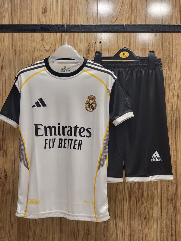 KIDS FOOTBALL JERSEYS (KIT+Shorts) Emirates ( M.BAPEE 9 )