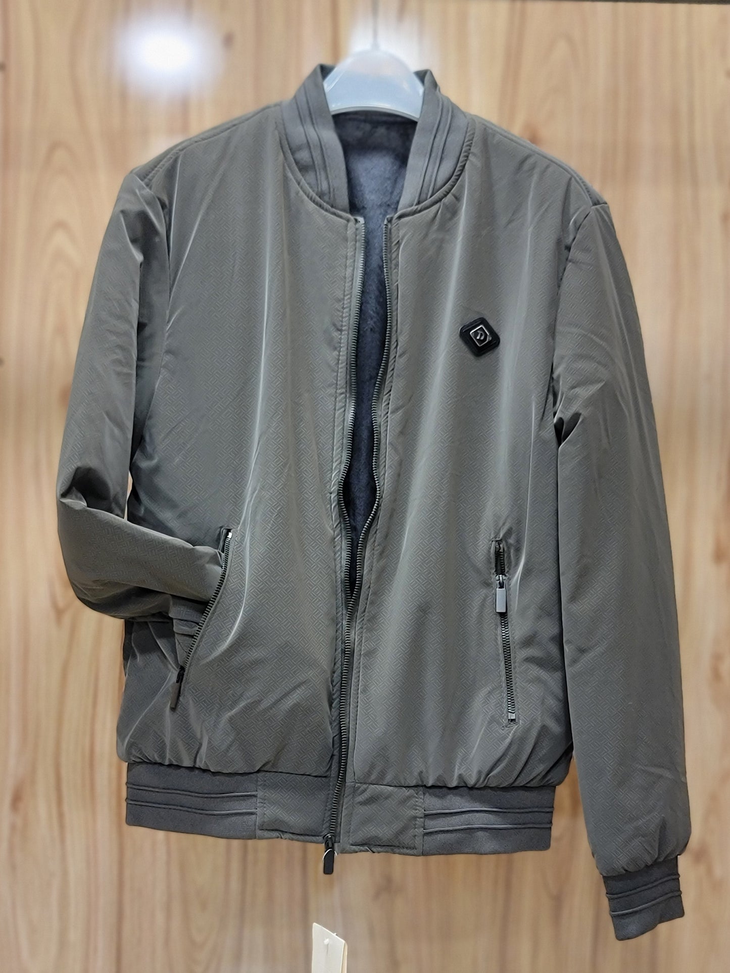 PUFFER JACKETS made in USA (GRAY)