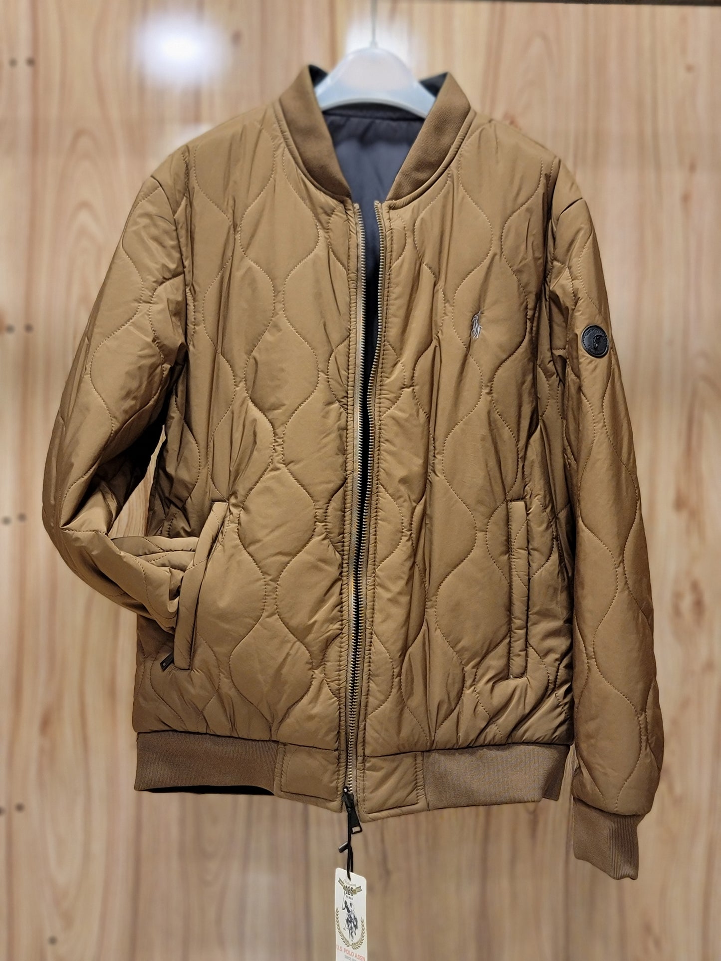 PUFFER JACKETS made in USA (brown)