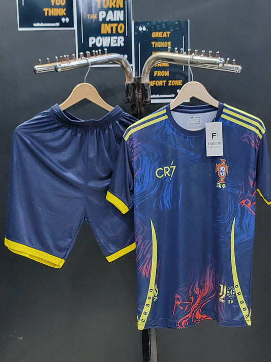 CR7 Complete Adult football Kit (with shorts)