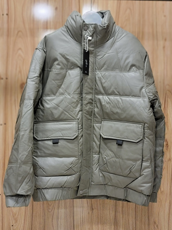 PUFFER JACKETS made in USA (GREY)