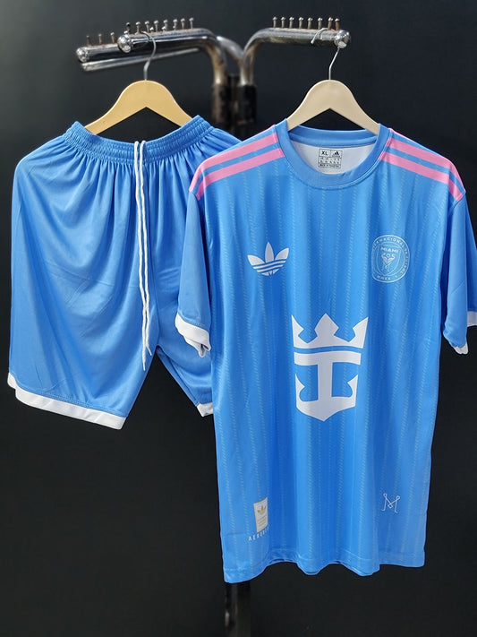 Miami messi Complete Adult football Kit (with shorts)